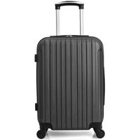 VALISE - BAGAGE HERO - Valise Cabine Noir 50x35x20 cm 4 Roues ABS VALISE - BAGAGE HERO - Valise Cabine Noir 50x35x20 cm 4 Roues ABS