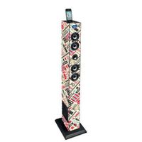 STATION D'ACCUEIL BigBen Tour Multimédia Haut-parleur USB Patchwork STATION D'ACCUEIL BigBen Tour Multimédia Haut-parleur USB Patchwork
