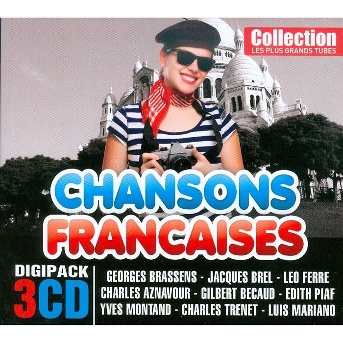 LES PLUS GRANDS TUBES CHANSONS FRANCAISES   Compil   Achat CD