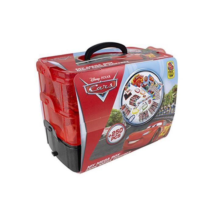 Coffret 250 pièces : Cars aille Unique Coloris Unique