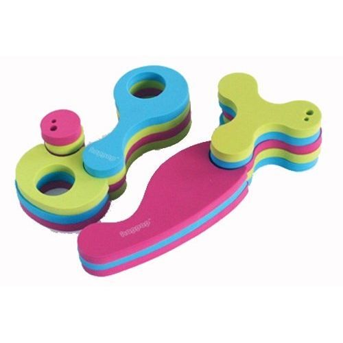 HOPPOP Lot de 20 jouets de bain en mousse Trendy