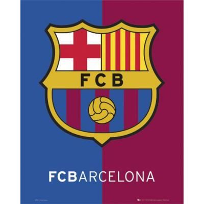 Poster ecusson FC Barcelone (Maxi 61 x 91.5cm)   Achat / Vente TABLEAU