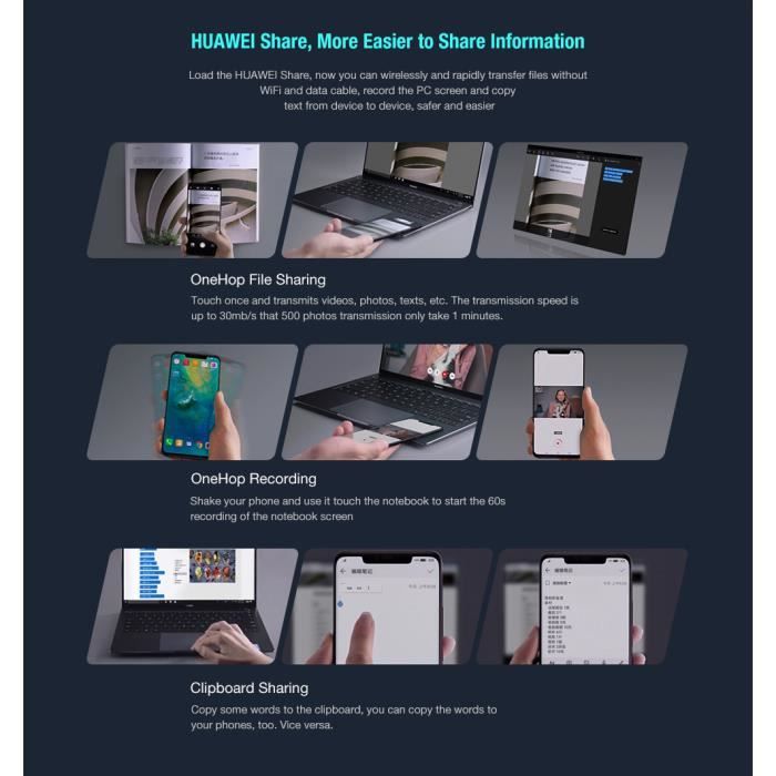 Ordinateur Portable-HUAWEI MateBook X Pro 20191