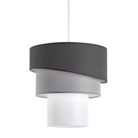 LUSTRE ET SUSPENSION ZORA Suspension en polyester - Ø 34 x H 34 cm - Bl LUSTRE ET SUSPENSION ZORA Suspension en polyester - Ø 34 x H 34 cm - Bl