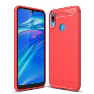 coque huawei y7 pro 2019 silicone rouge