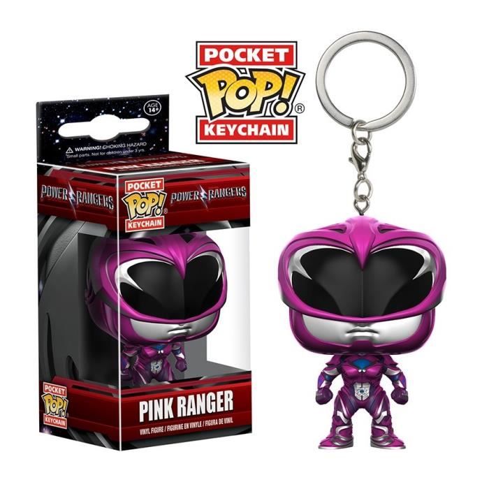 Porte-clé Funko Pocket Pop! Power Rangers : Pink Ranger