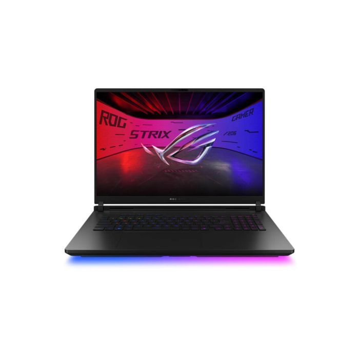 Vue de face du PC portable ASUS avec écran allumé