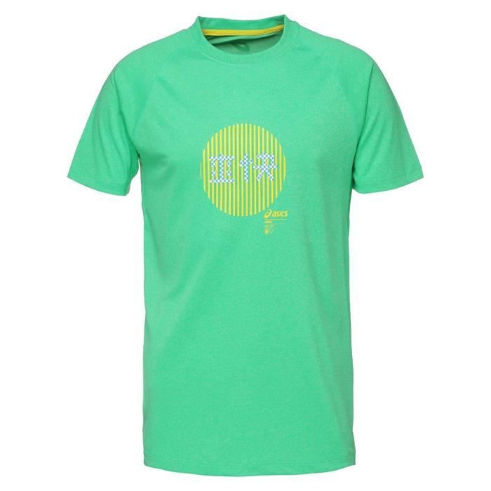 ASICS Soukai Tee shirt manches courtes Homme - Vert