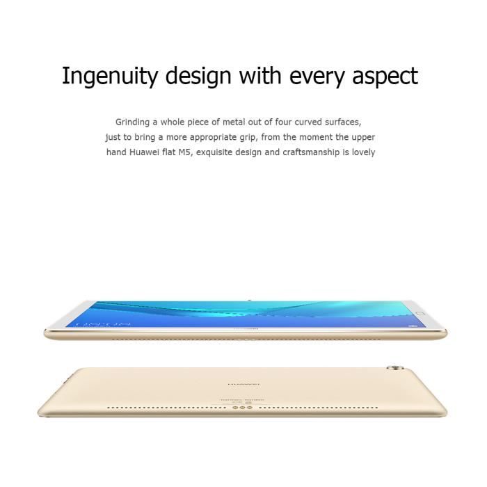 Huawei MediaPad M5 10,0 pouces Android 8.0 2K3