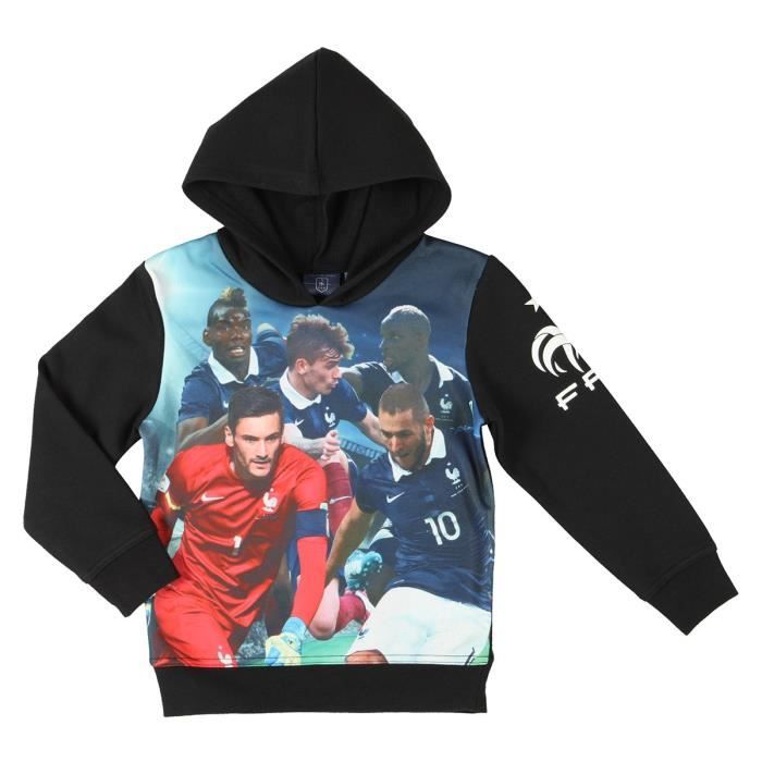 FFF Sweat Football TRG Equipe de France TRG Enfant Garçon FTL