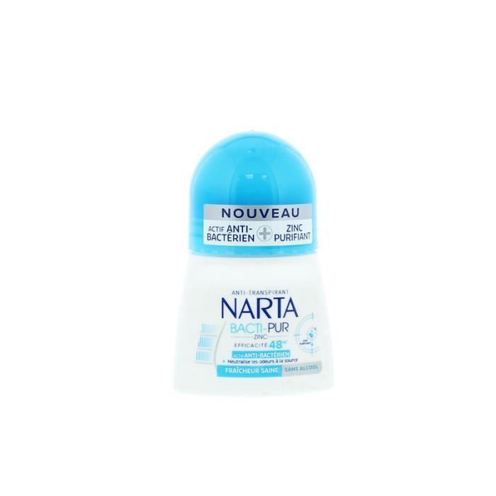 Deodorant anti-bacterien Narta - le roll-on de 50 ml