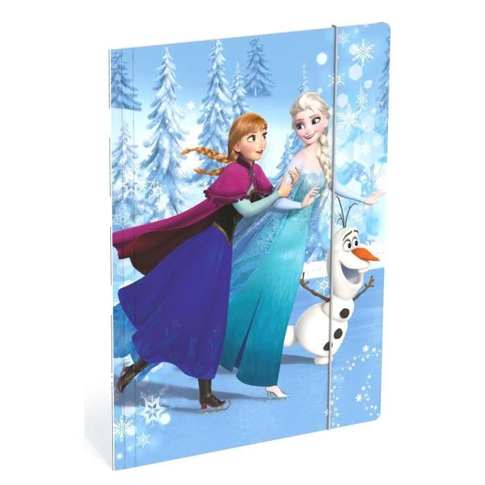 DISNEY FROZEN SD Chemise à élastique A4 en carton - Dancing
