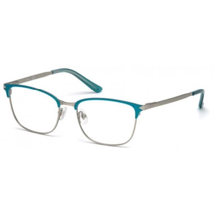 Femme 5116 Achat 088 Pour Bleu Vue Guess Gu Lunettes 2588 De W9HIDE2