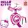 HELLO KITTY Batterie et tabouret rose