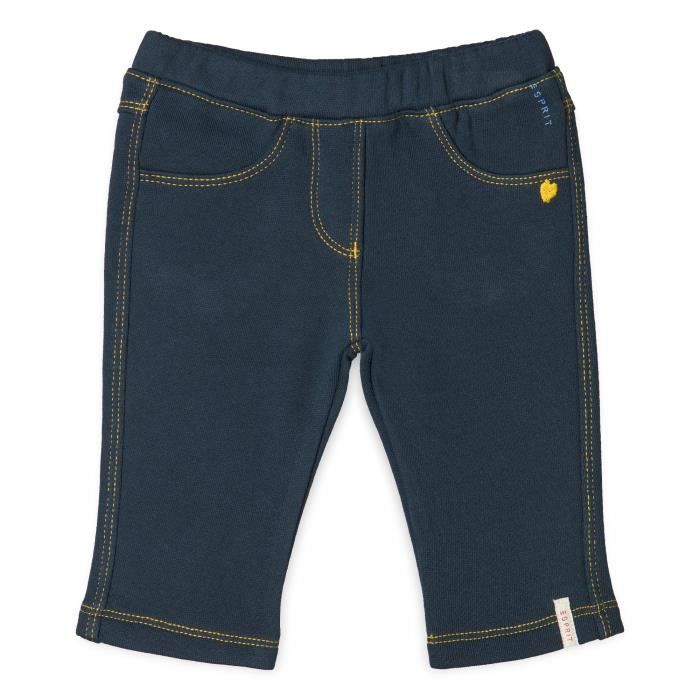 ESPRIT Pantalon Bleu Indigo Enfant Fille