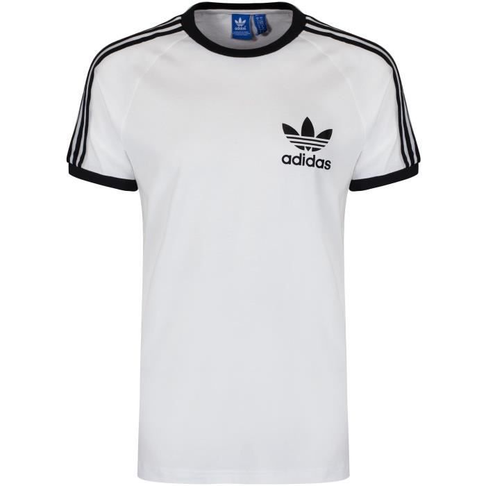 t shirt adidas original blanc