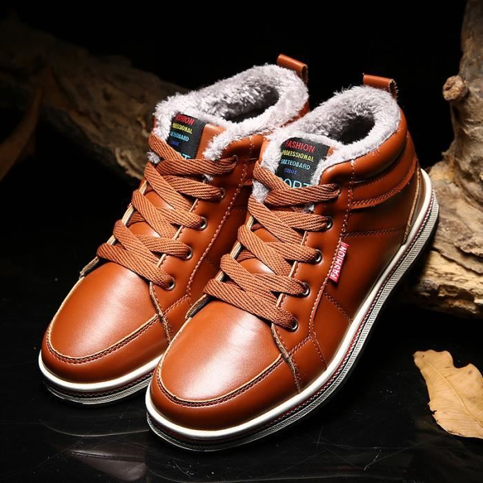 Pour Coton Ainsi Bottes De Des Que En Hommes Chaussures D'hiver Neige Chaud Velours EqwSxgqBvr