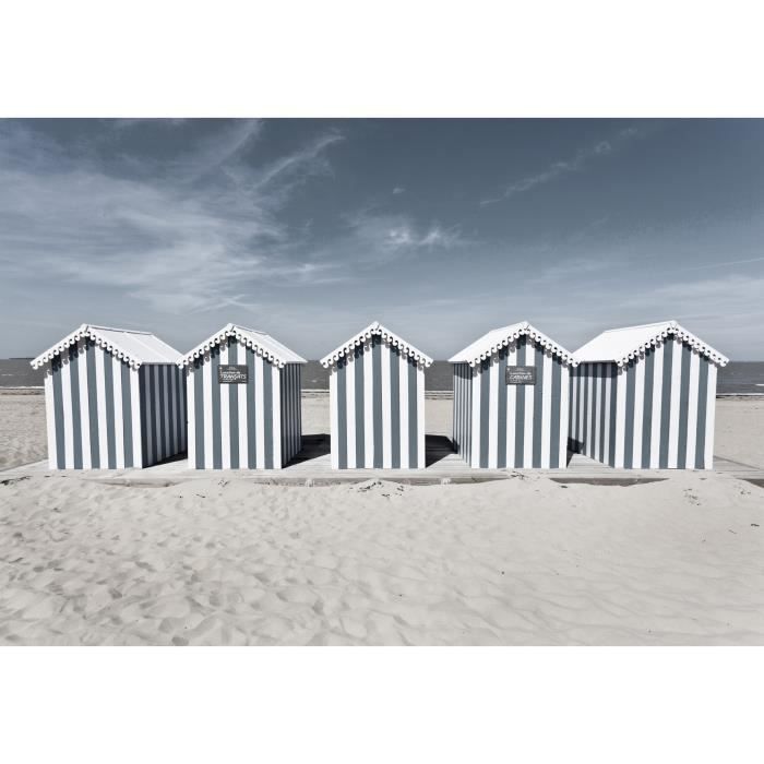 IMAGINE Toile Cabanes sur la Plage - 30x45