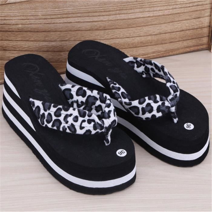 Sandale Pour Été Hauteur Femme marron Ete Femmes Confortable D'aération La Chaussures Pantoufle Respirabilité Rous 2017 Blanc vUTBBwgq