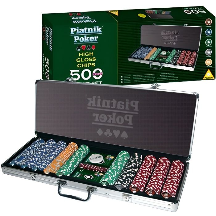 Mallette de Poker   Set de 500 jetons   Achat / Vente JEUX DE CARTE