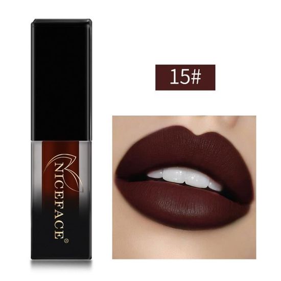 Ansangge Nouveau Lip Lingerie Matte Liquide Lipstick Imperméable à Lhuile Lip Gloss Maquillage 18 Nuances O Wtx71121484o4103