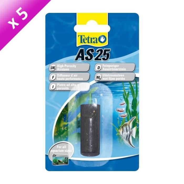 TETRA Lot de 5 Diffuseurs d'air AS 25 pour pompe à air