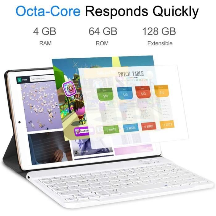 Tablette Tactile 10 pouces -  K107- 3G/4GWiFi2