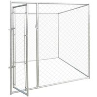 ENCLOS - CHENIL Chenil d'extérieur pour chiens 2 x 2 m ENCLOS - CHENIL Chenil d'extérieur pour chiens 2 x 2 m