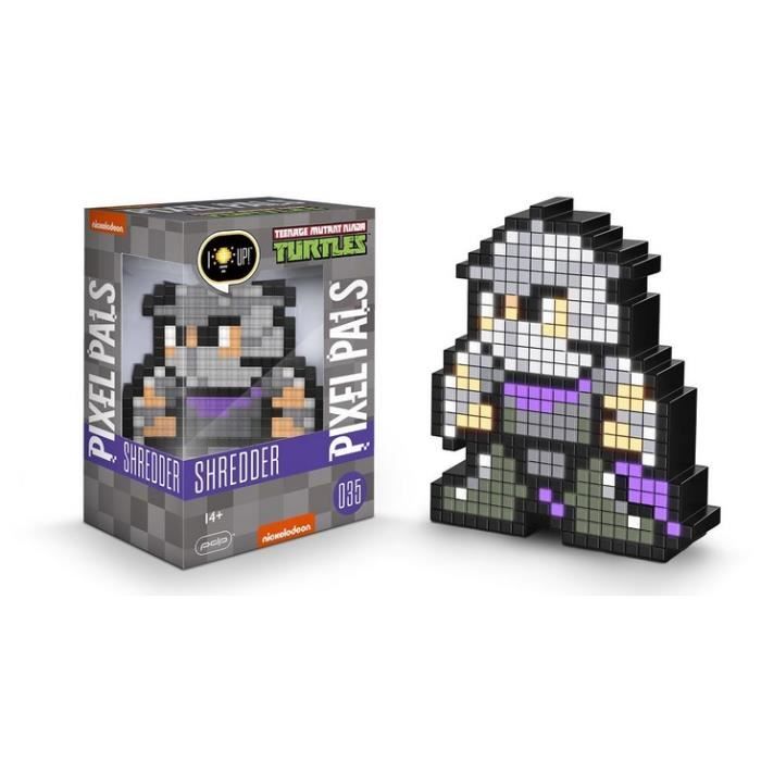 Figurine lumineuse Pixel Pals Tortue Ninja : Shredder