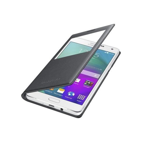 SAMSUNG Etui à rabat à zone transparente EF-CA700BC pour Samsung Galaxy A7 - Noir