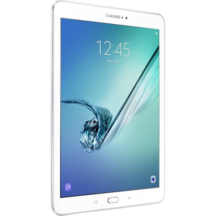 Samsung Galaxy Tab S2 - SM-T813NZWEXEF - 9,7'' QXGA - RAM 3Go - Android 6.0 - Octo Core - ROM 64Go - Wifi - Blanc
