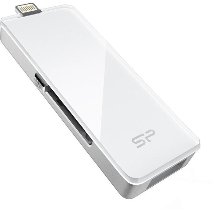 SILICON POWER Clé USB 3.1 Z30 - 128 GB - Blanc