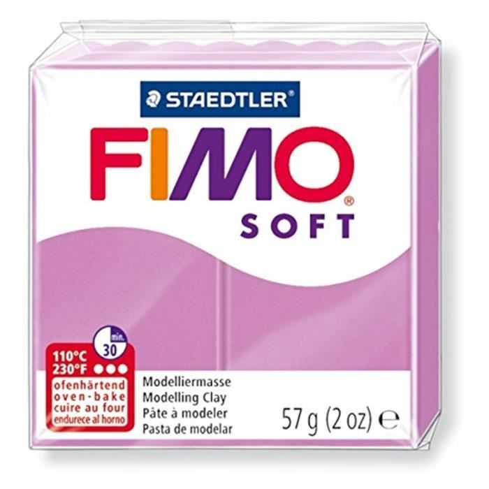 FIMO Boite 6 Pieces Fimo Soft Lavande