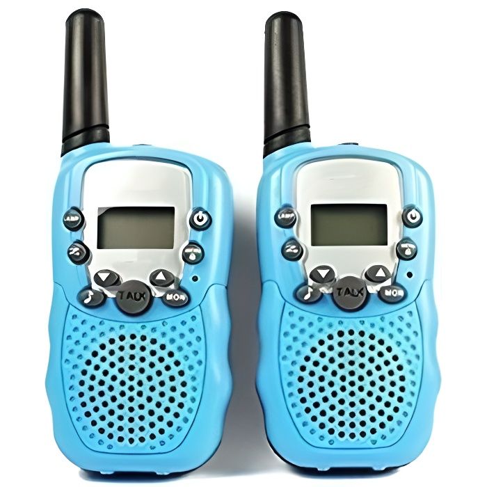 2 Pcs TalkieWalkie Enfant Jouet PMR Système 2Way Radio Walky Talky