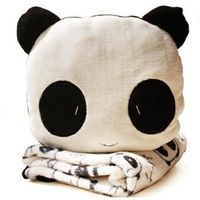TENTE DE LIT 2 en 1 Panda Blanket Panda Oreiller TENTE DE LIT 2 en 1 Panda Blanket Panda Oreiller