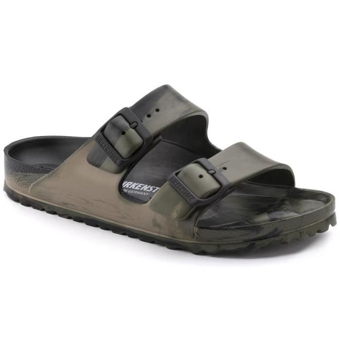 BIRKENSTOCK Sandales Arizona Eva - Homme - Vert camouflage