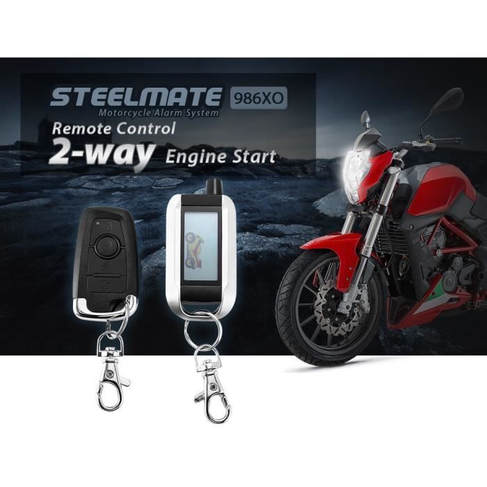 alarme moto avec demarrage a distance
