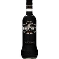 VODKA ERISTOFF BLACK Vodka - 70cl - 20 % VODKA ERISTOFF BLACK Vodka - 70cl - 20 %