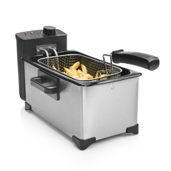 TRISTAR FR-6914PR Friteuse électrique classique - 3L - Inox