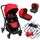 Poussette reversible 3 roues