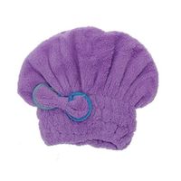 BONNET DE DOUCHE Utile chapeau de seche cheveux microfibre seche ra BONNET DE DOUCHE Utile chapeau de seche cheveux microfibre seche ra