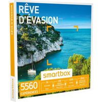 COFFRET THÉMATIQUE Coffret Cadeau - Rêve d'évasion - Smartbox COFFRET THÉMATIQUE Coffret Cadeau - Rêve d'évasion - Smartbox