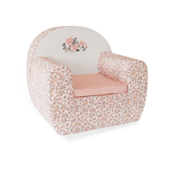 ABSORBA Canapé déhoussable Casablanca fille - 100% coton - 43,5x47x35 cm