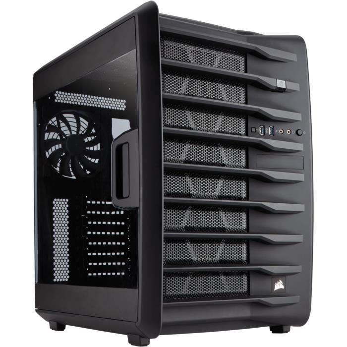 CORSAIR Boitier PC Carbide Series Air 740 – High Airflow ATX Cube Case