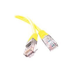 MCL Cordon de brassage - RJ45 CAT 5e F/UTP - 3 m - Jaune