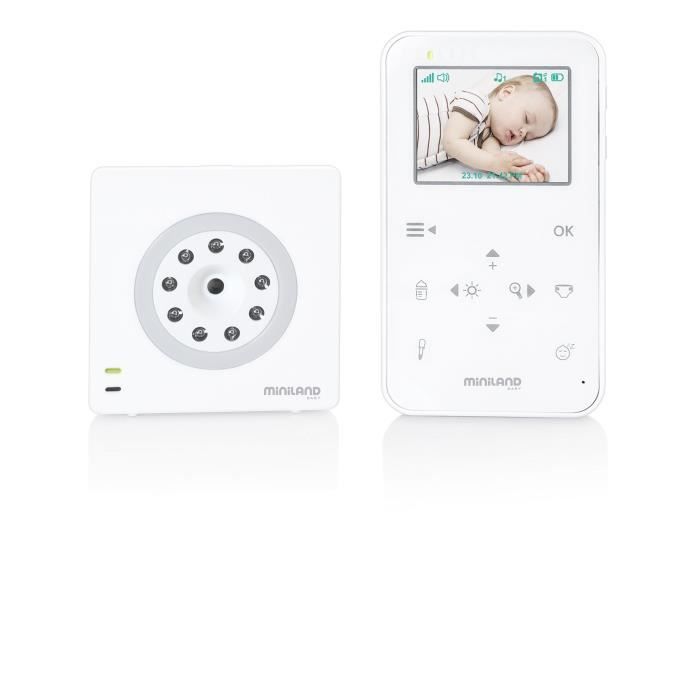 MINILAND BABY Ecoute bébé caméra Digimonitor - 2,4\