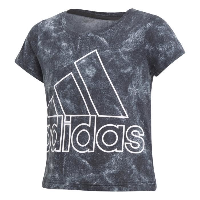 ADIDAS T-shirt Yg id moon - Fille - Noir