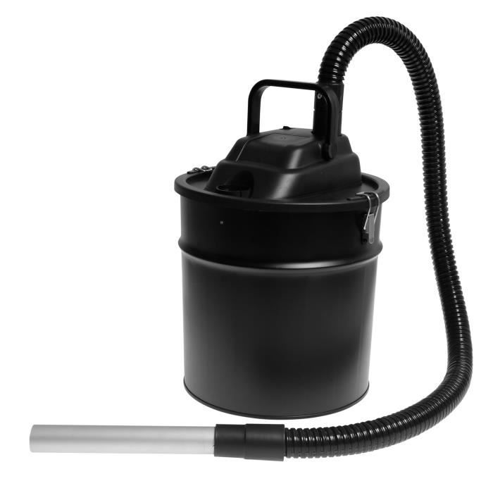 Aspirateur de cendres électriques 20 L 1200 W noir