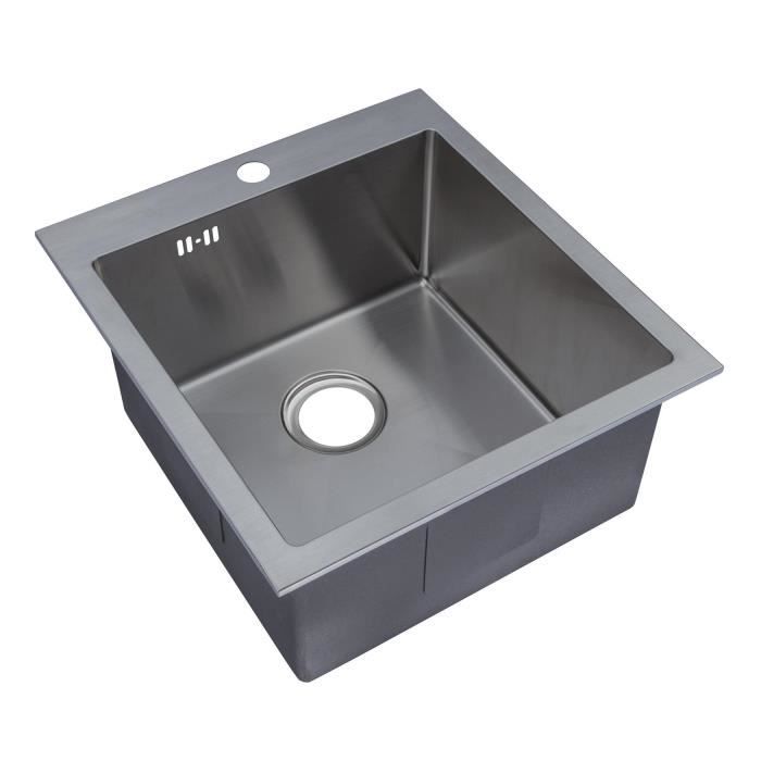 Evier encastrable en inox (DS024) - Achat / Vente evier de cuisine ...