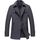 Caban Homme en Laine Casual Manteau Court Epaisse